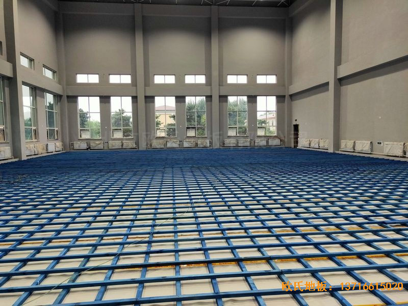 遼寧沈陽于洪機(jī)場(chǎng)體育木地板施工案例