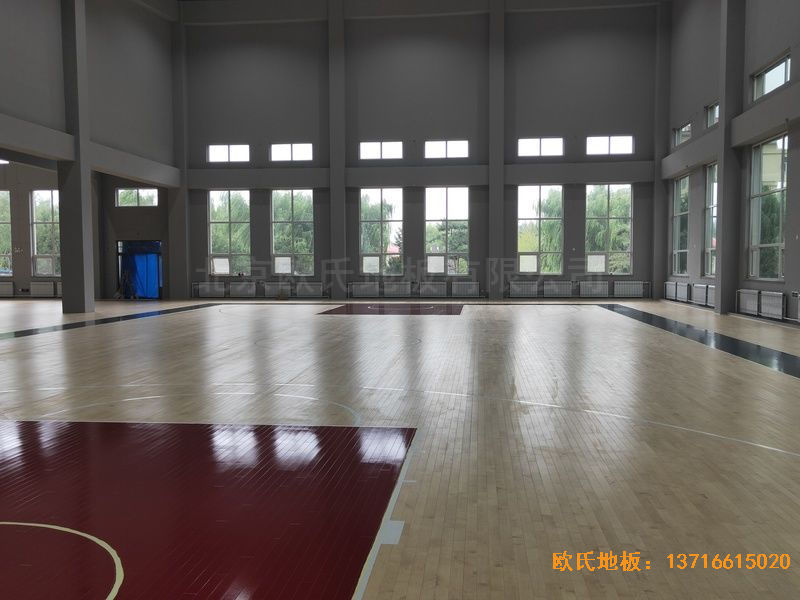 遼寧沈陽于洪機(jī)場(chǎng)體育木地板施工案例