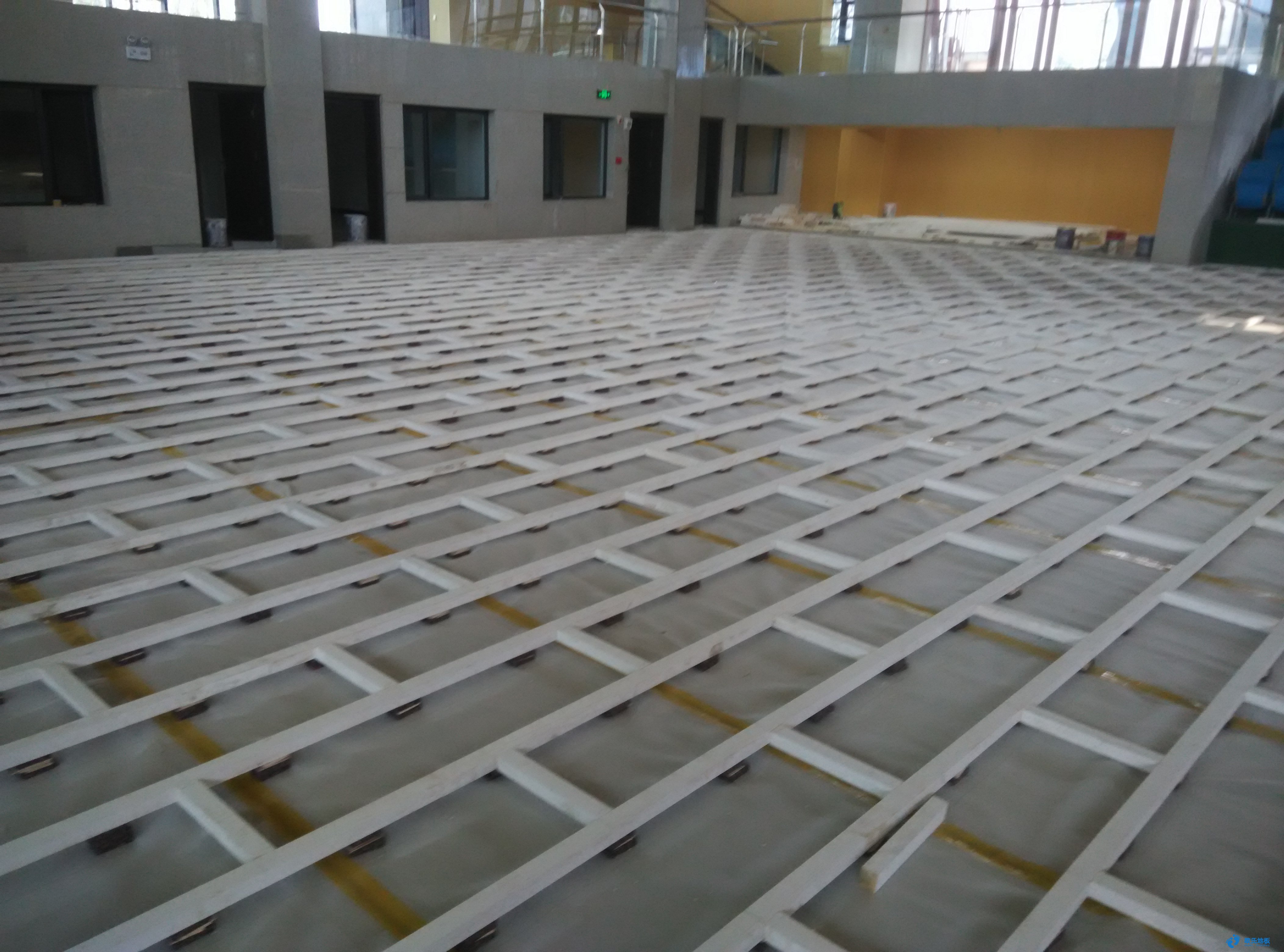 籃球館運動木地板安裝細節(jié)