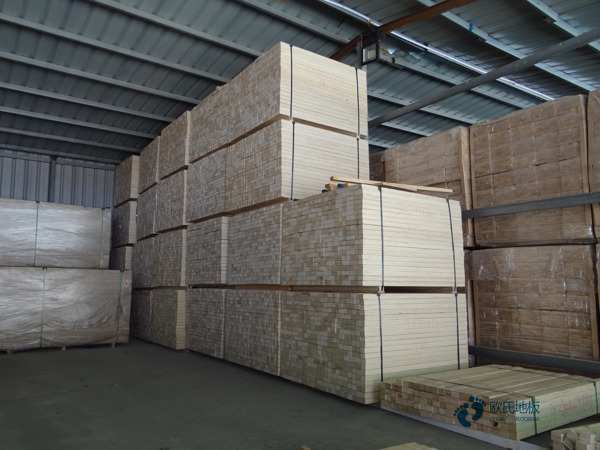 實(shí)木體育地板如何保潔1