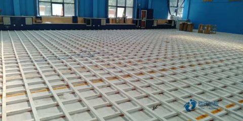 學?；@球場地地板生產(chǎn)流程