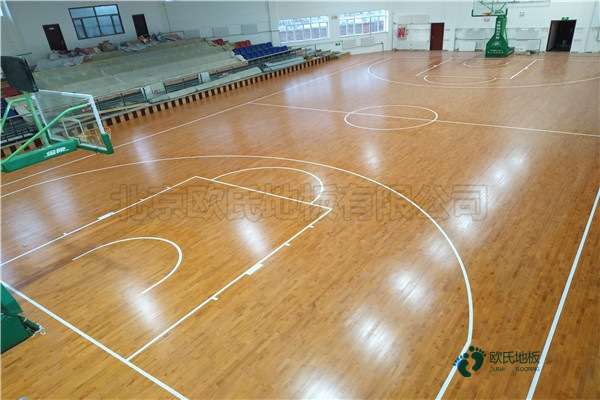 國標(biāo)體育館木地板施工流程2