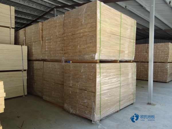 學(xué)?；@球場(chǎng)木地板沖擊測(cè)試1